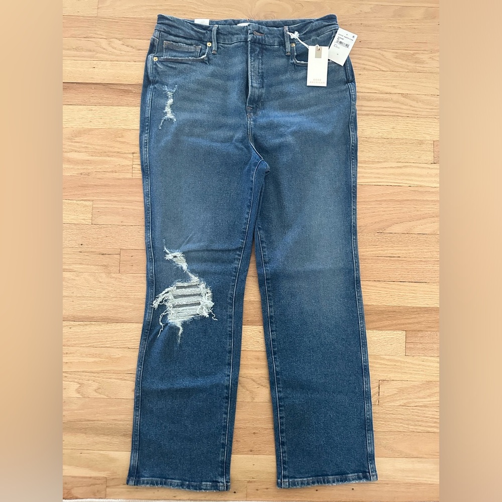 NWT! Good American - Good Curve Straight